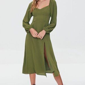 Forever 21 Sweetheart Midi Dress